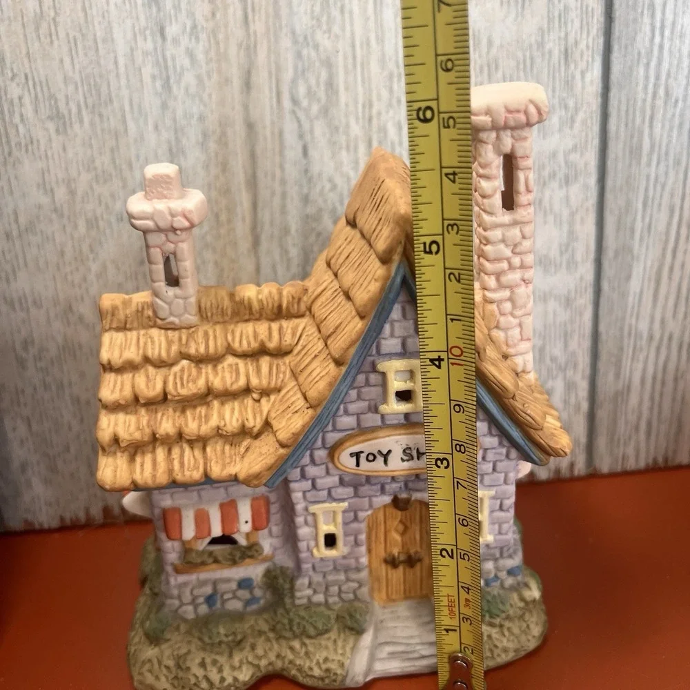 Vtg Ceramic Toy Shop Building for Easter Village‎ REPLACEMENT PIECE christmas
